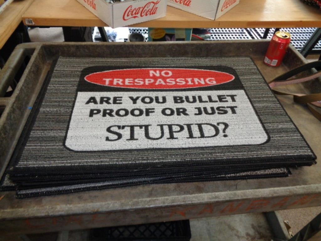 16" X27" DOOR MAT - STUPID