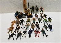 Lot of 28 Action Figures and Accessories