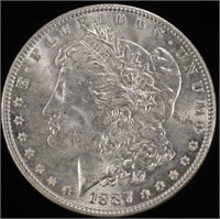 1887 MORGAN DOLLAR CH BU