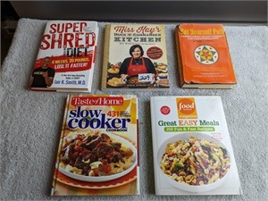 Cook Books- Various- 5 Pieces