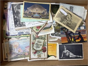 Antique and Vintage Post Cards (about 72)