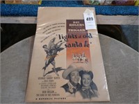 Roy Rogers, Lights of Old Santa Fe poster