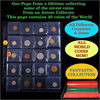 20 Great Coins of the World, hand selected, many t