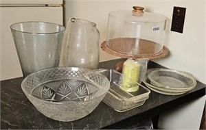 CAKE PLATE & SERVING DISHES