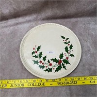 Royal Holly Christmas Serving Plate