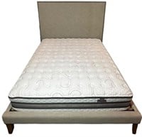 West Elm Tapered Nailhead Queen Bed