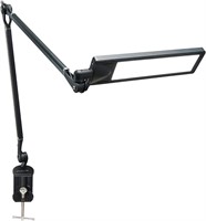 PHIVE LK-3 Metal Swing Arm LED Desk Lamp, Black