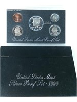1996 Silver Proof Set United States Mint