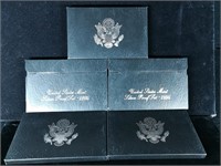 (5) 1995 Silver Proof Set United States Mint