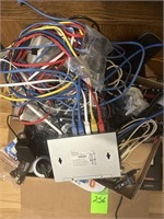 Lot Large of Misc Cords & Computer Access.