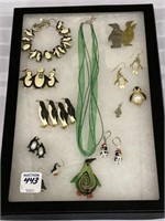 Collection of Penguin Design Jewelry