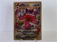 Rare Pokemon Gold Foil Gengar Vmax