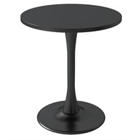 Black Round Table Modern Dining Table Tulip