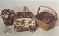 Longaberger Holiday Baskets