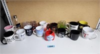 Large Lot of Cute Coffee Mugs