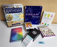 Tarot Cards/ Crystal Auras Books
