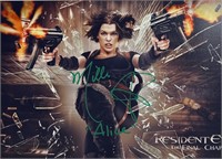 Autograph COA Resident Evil Photo