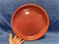 Pink UHL pottery platter
