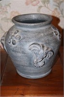 Planter with elephant heads