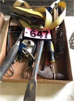 Ratchet straps & hand tools
