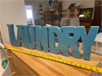 Large laundry sign