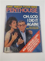 Penthouse January 1985 Magazine W/ Poster Vanessa