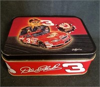 Dale Earnhardt Collector Tin with Replica Cars
