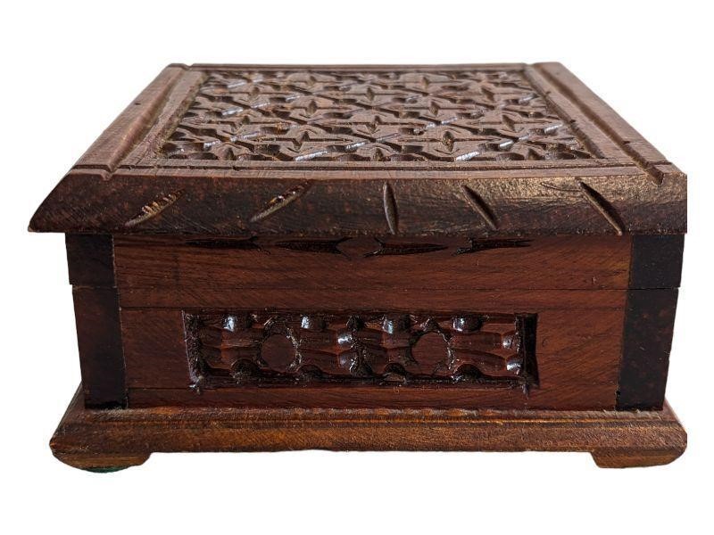 Square Wooden Box