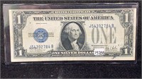 Currency: 1928-B $1 Silver Certificate "Funny