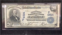 1902 $20 Portland Oregon #4514 National Currency