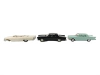 (3) Vintage Dealer Promo Model Cars - Comet