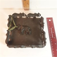 cast iron elephant tray
