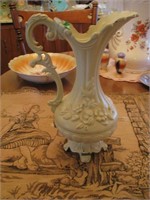 18" Peltrato Metal, ornate pitcher