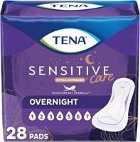 Tena Women's Overnight Pads - 28 ct
