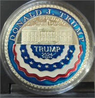 Trump 2024 challenge coin