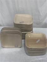 ECOSOUL PALM LEAF PLATES 8IN 100PLATES