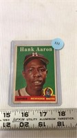 Hank Aaron card