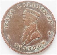 UK 1825 ISAAC EARLYSMAN token