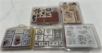 (5) New & Used Art Ink Stamps