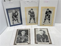 5 1960s Chicago Blackhawks Beehive photos