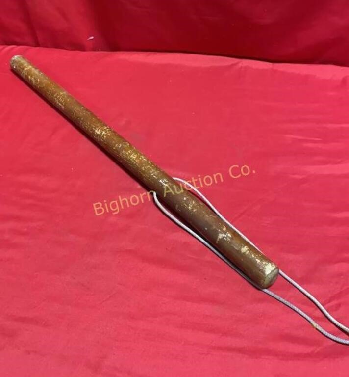 Wooden VTG Night Stick Baton