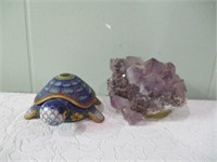 turtle and amethyst