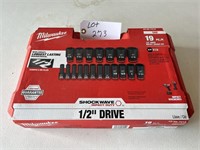 Milwaukee 1/2'' Impact Socket Kit