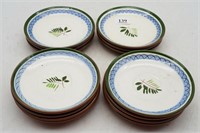 Stangl Pottery Fruit and Flowers Saucers