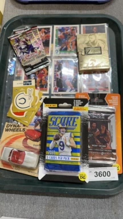 Various  sports cards