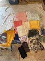Variety of fabrics