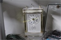 SMALL BULOVA CARRIAGE CLOCK