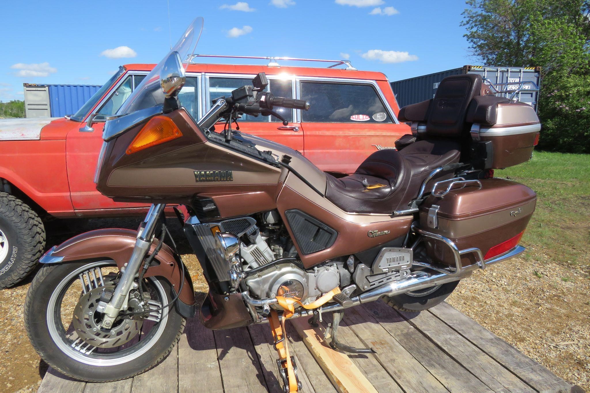 1986 YAMAHA YENTURE ROYALE 1300CC MOTORBIKE