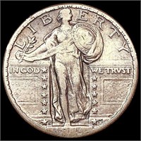 1924-S Standing Liberty Quarter CLOSELY