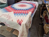 Vintage Quilt 78" X 78 "